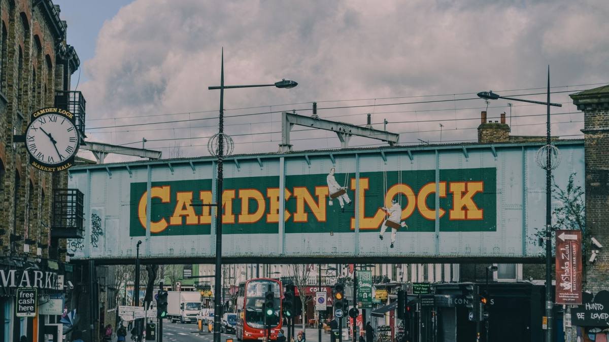 A residential street in Camden, UK