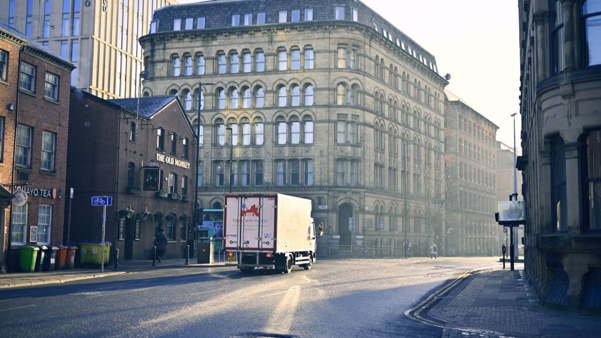 A residential street in Manchester, UK
